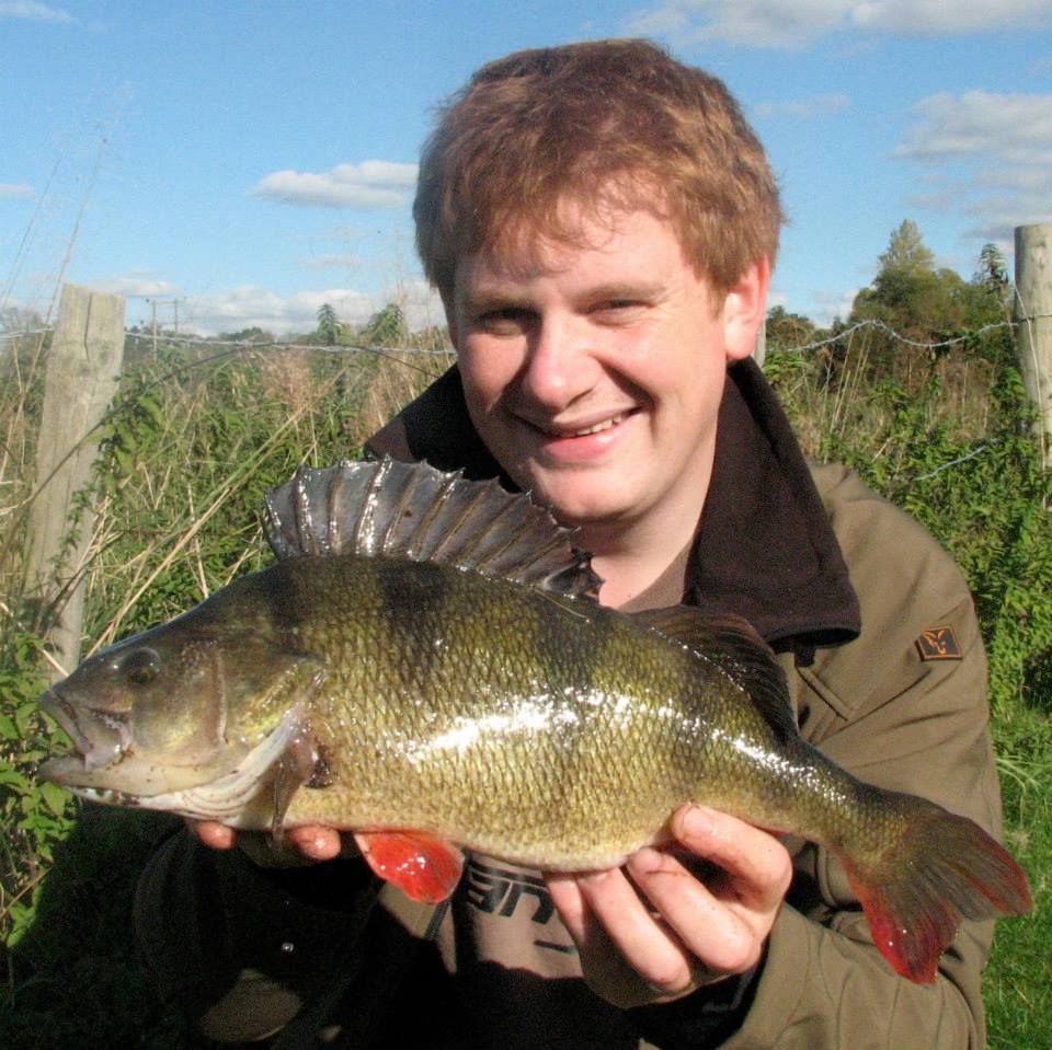 Will Barnard with a Kennet perch – it'll have to wait for another day