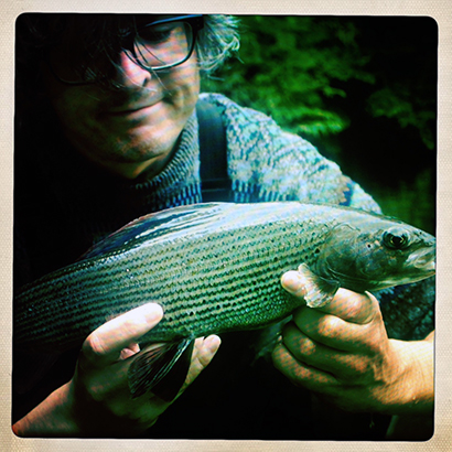 Mongolia fly fishing in black and white — Henry Gilbey