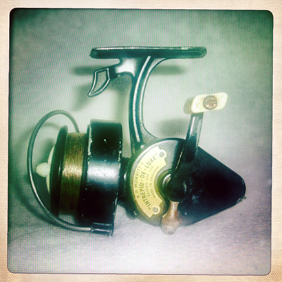 VINTAGE CASTING REEL K.P. Morritt's. INTREPID STANDARD England 1950s